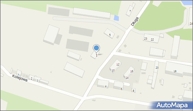 Kondratowice, Długa, 1, mapa Kondratowice