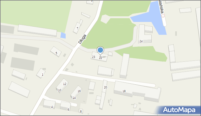 Kondratowice, Długa, 22, mapa Kondratowice