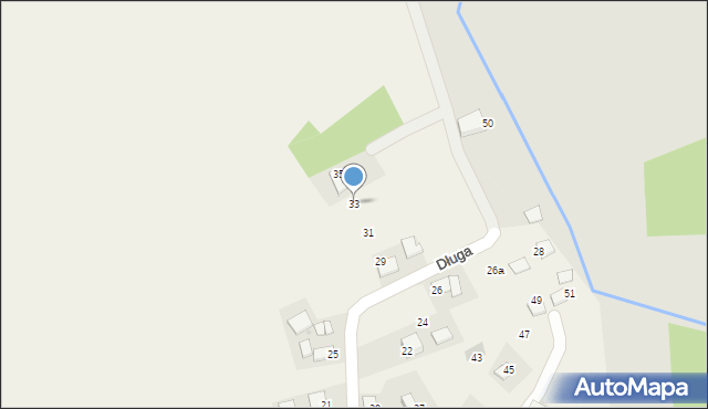Kopanka, Długa, 33, mapa Kopanka