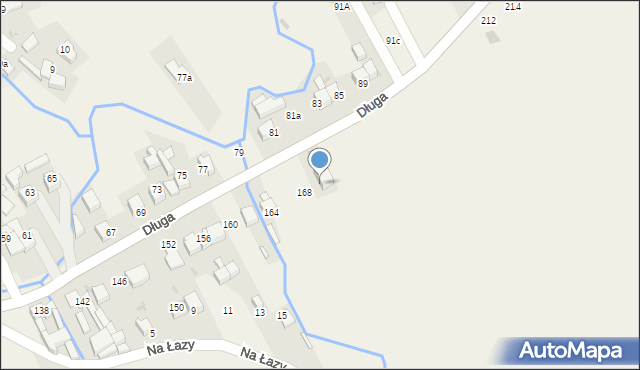 Krempachy, Długa, 170, mapa Krempachy