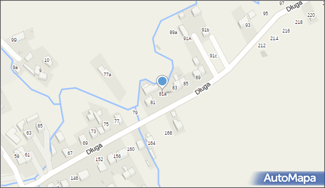 Krempachy, Długa, 81a, mapa Krempachy