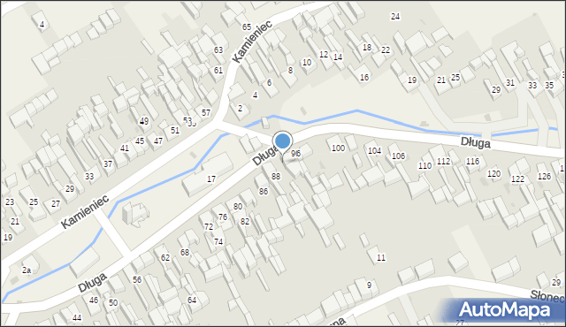 Krempachy, Długa, 92, mapa Krempachy