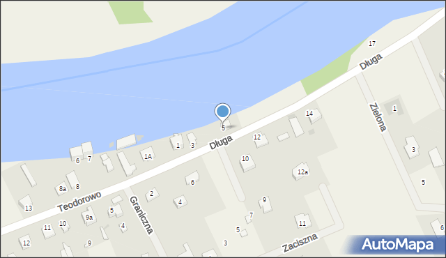 Laskowiec, Długa, 5, mapa Laskowiec