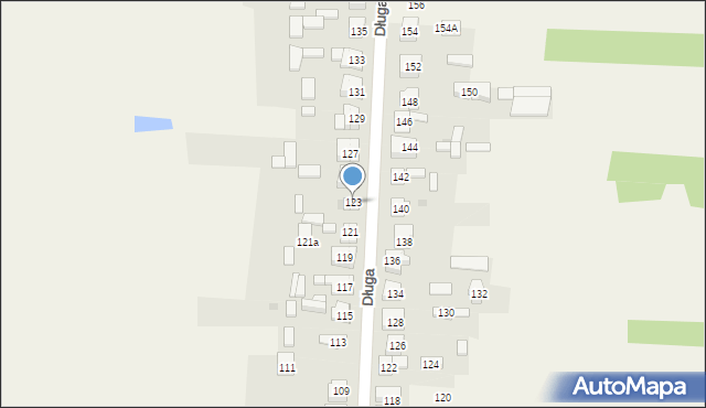 Lgota-Mokrzesz, Długa, 123, mapa Lgota-Mokrzesz