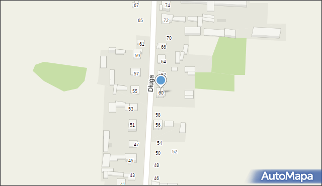 Lgota-Mokrzesz, Długa, 60, mapa Lgota-Mokrzesz