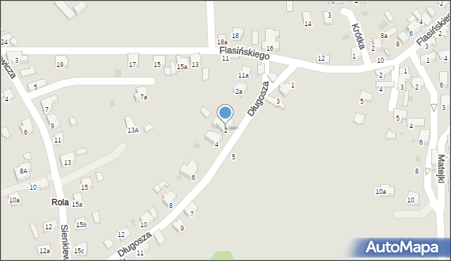 Libiąż, Długosza Jana, 2, mapa Libiąż