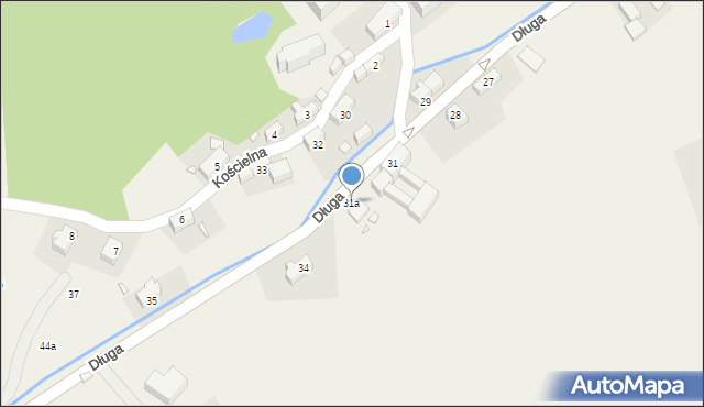 Lubiechowa, Długa, 31a, mapa Lubiechowa