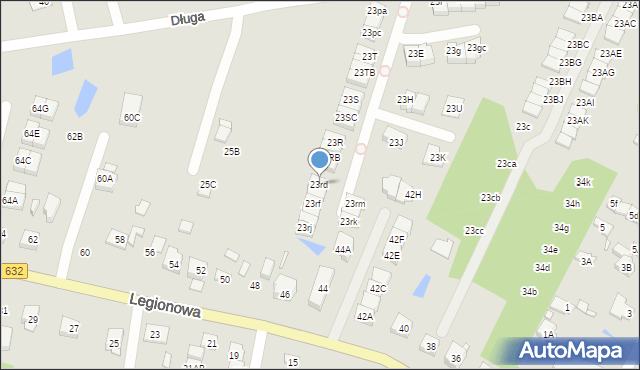 Marki, Długa, 23rd, mapa Marki