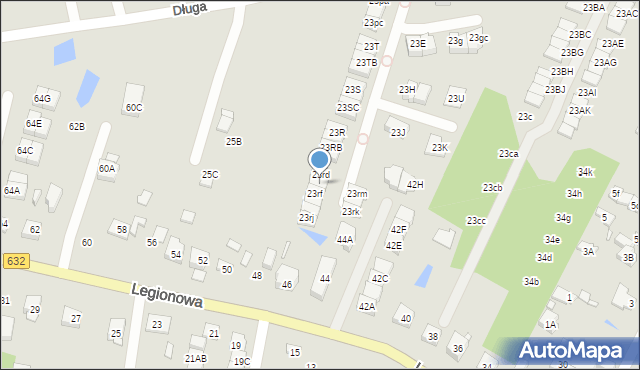 Marki, Długa, 23re, mapa Marki