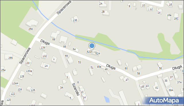 Marki, Długa, 62C, mapa Marki