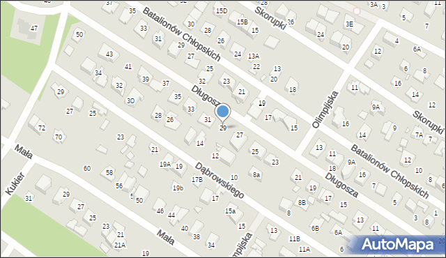 Marki, Długosza Jana, 29, mapa Marki