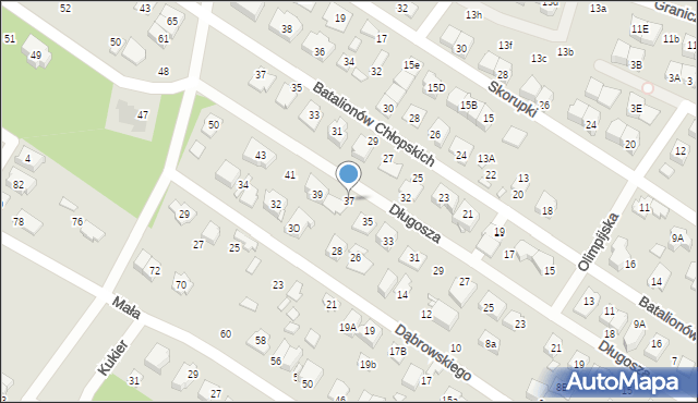 Marki, Długosza Jana, 37, mapa Marki