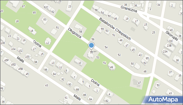 Marki, Długosza Jana, 55, mapa Marki
