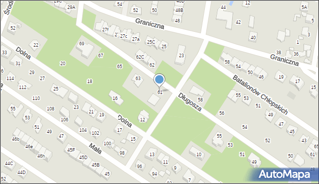 Marki, Długosza Jana, 61, mapa Marki