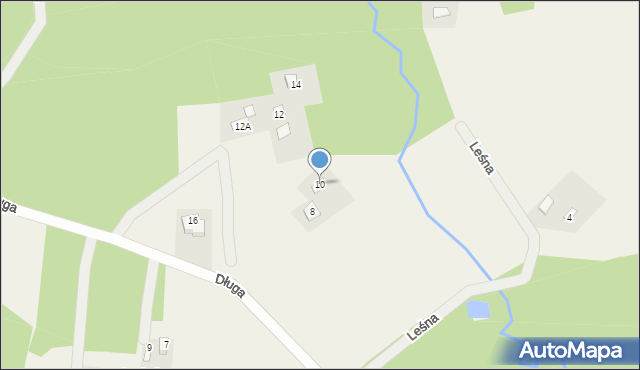 Marków-Towarzystwo, Długa, 10, mapa Marków-Towarzystwo