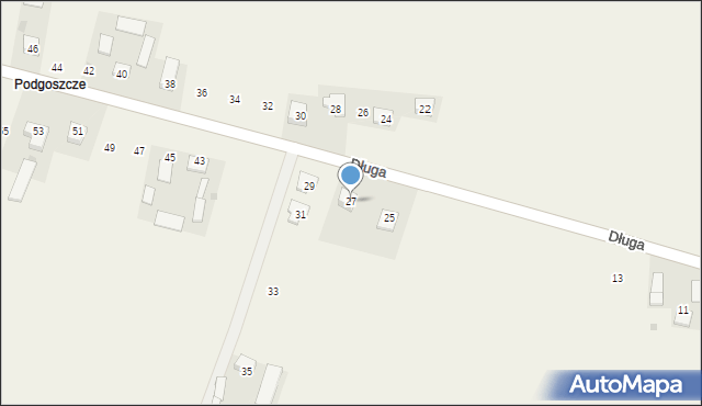 Marszowice, Długa, 27, mapa Marszowice