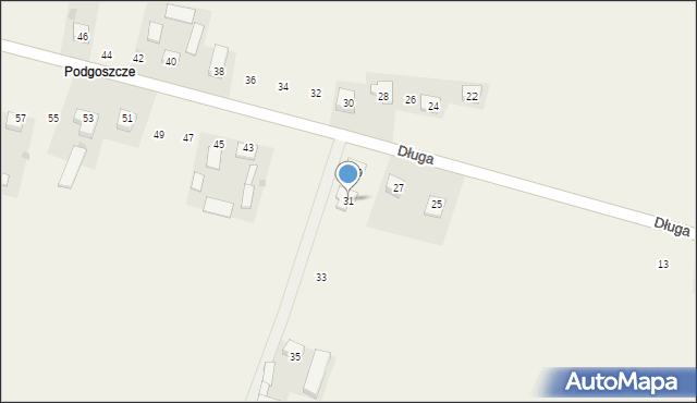 Marszowice, Długa, 31, mapa Marszowice