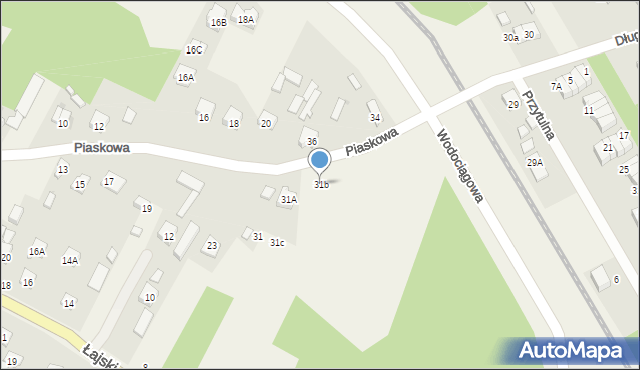 Michałów-Reginów, Długa, 31b, mapa Michałów-Reginów