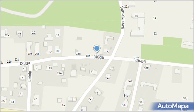 Mikoszewo, Długa, 18F, mapa Mikoszewo