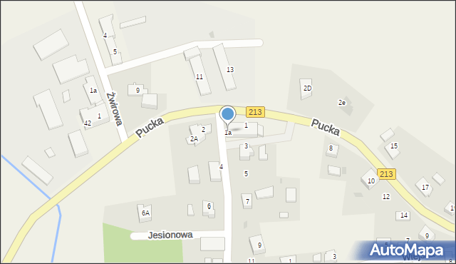 Minkowice, Długa, 1a, mapa Minkowice