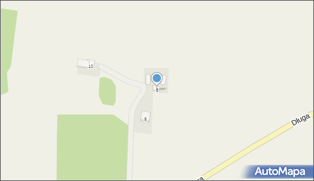 Mochowo-Parcele, Długa, 6, mapa Mochowo-Parcele