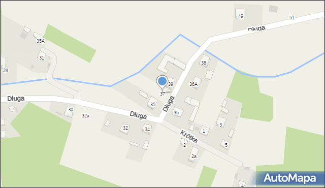Mogowo, Długa, 37, mapa Mogowo