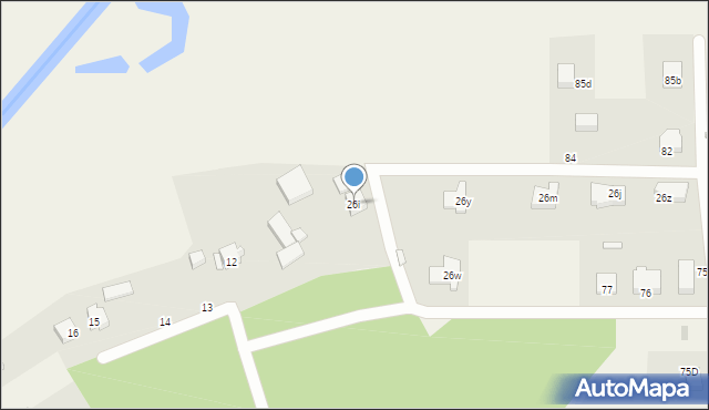 Mosty, Długa, 26i, mapa Mosty