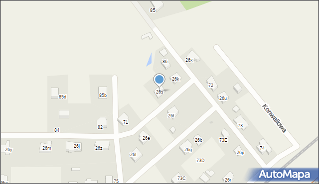 Mosty, Długa, 26s, mapa Mosty