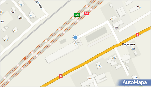 Mosty, Długa, 53, mapa Mosty