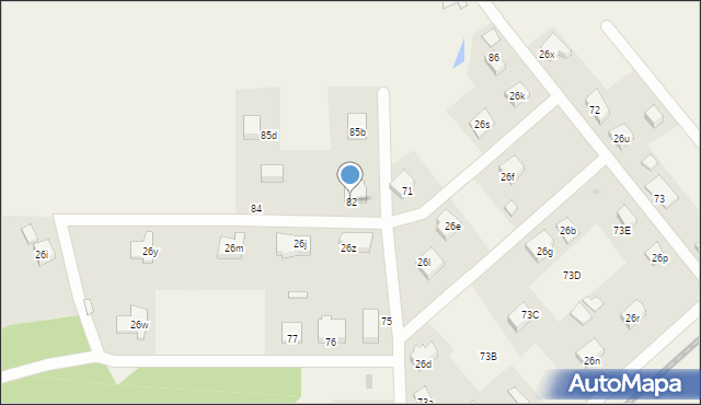 Mosty, Długa, 82, mapa Mosty