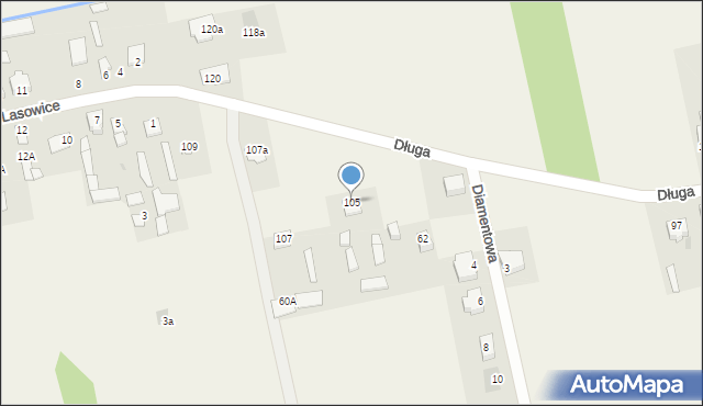 Myśliszewice, Długa, 105, mapa Myśliszewice