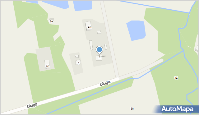 Myśliszewice, Długa, 4, mapa Myśliszewice
