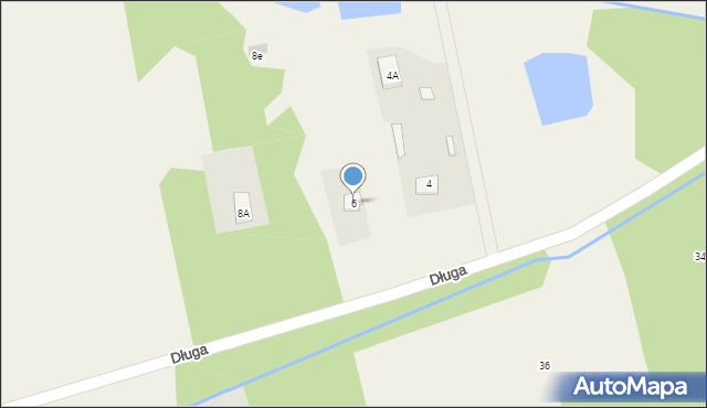 Myśliszewice, Długa, 6, mapa Myśliszewice