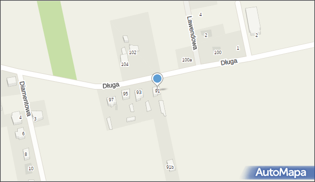 Myśliszewice, Długa, 91, mapa Myśliszewice