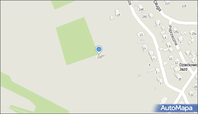 Mysłowice, Długosza Jana, 11b, mapa Mysłowice