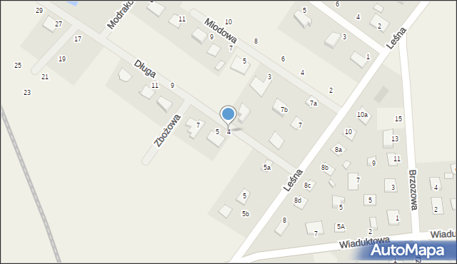 Nowa Wieś Wielka, Długa, 4, mapa Nowa Wieś Wielka