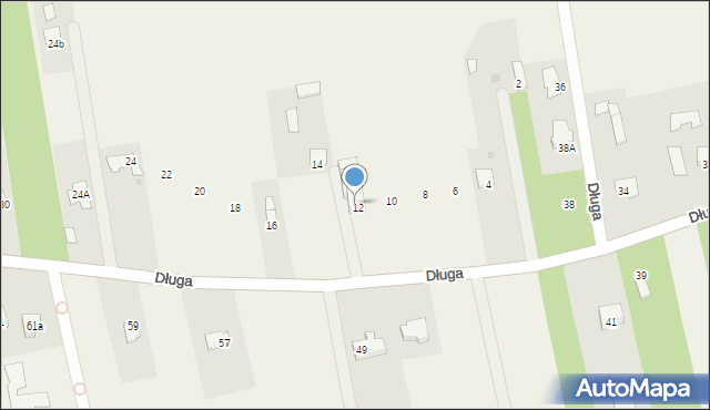 Ojrzanów-Towarzystwo, Długa, 14a, mapa Ojrzanów-Towarzystwo