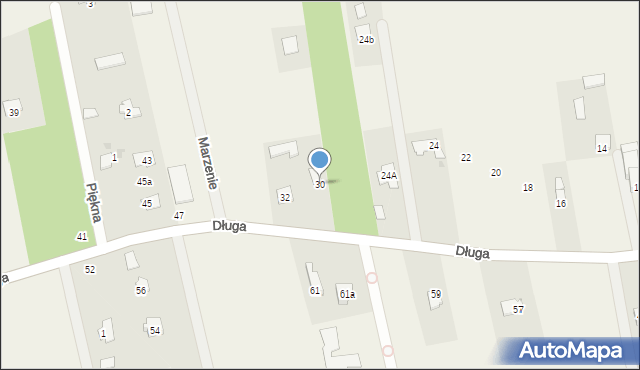 Ojrzanów-Towarzystwo, Długa, 30, mapa Ojrzanów-Towarzystwo