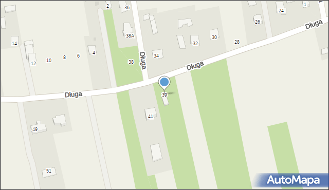 Ojrzanów-Towarzystwo, Długa, 39, mapa Ojrzanów-Towarzystwo