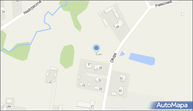 Olesin, Długa, 39, mapa Olesin