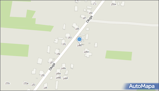 Olkusz, Długa, 146c, mapa Olkusz