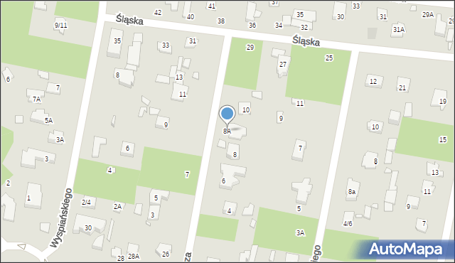 Piaseczno, Długosza, 8A, mapa Piaseczno