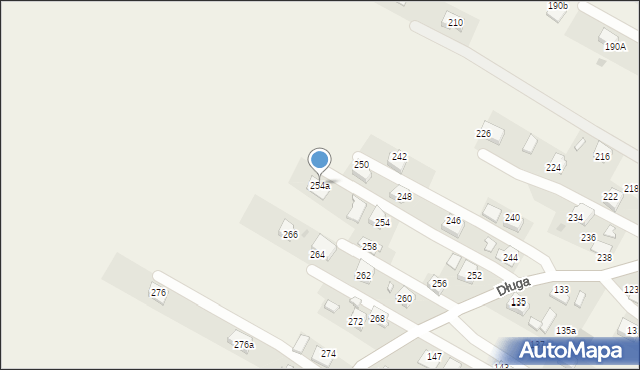 Przeciszów, Długa, 254a, mapa Przeciszów