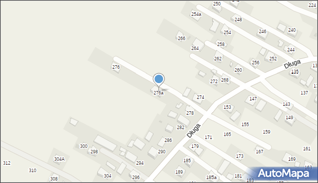 Przeciszów, Długa, 276a, mapa Przeciszów