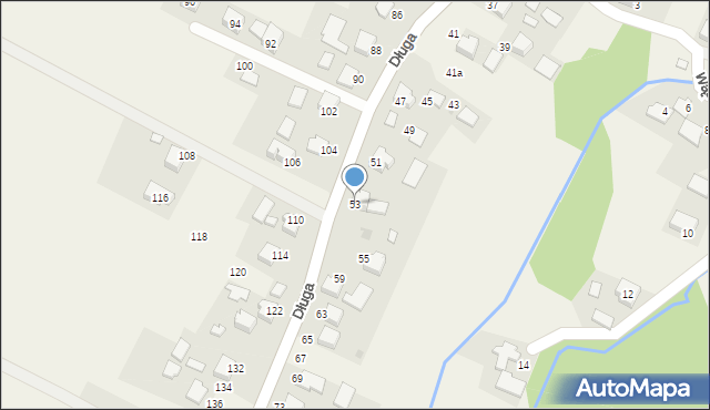 Przeciszów, Długa, 53, mapa Przeciszów