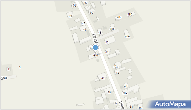 Przedmoście, Długa, 43a, mapa Przedmoście