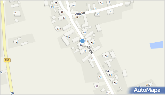 Przedmoście, Długa, 57, mapa Przedmoście