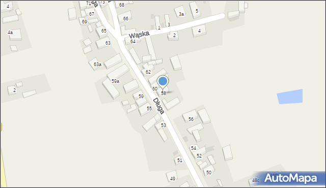 Przedmoście, Długa, 58, mapa Przedmoście