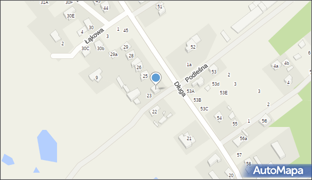 Radzewice, Długa, 24, mapa Radzewice