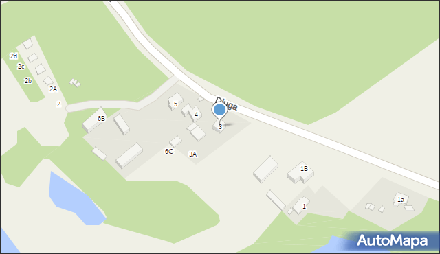 Radzewice, Długa, 3, mapa Radzewice